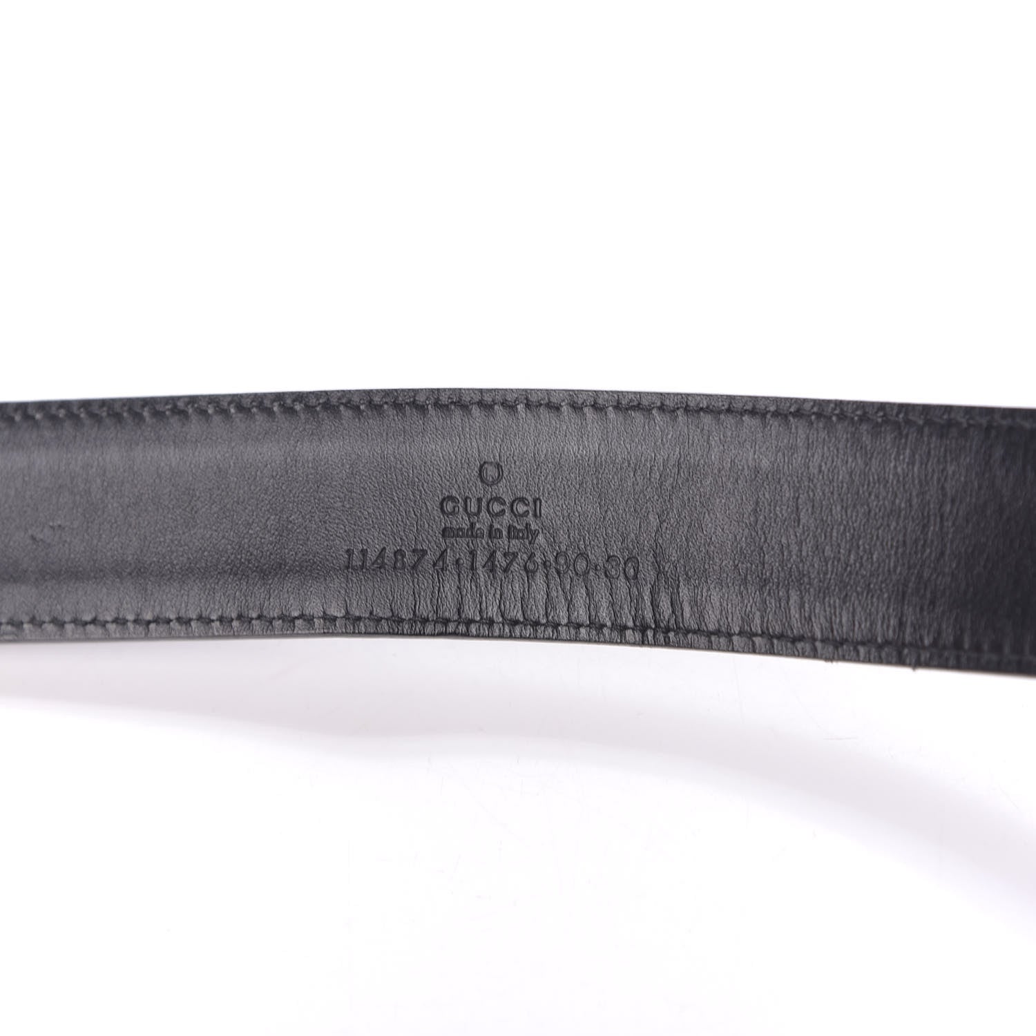 Gucci Monogram Interlocking G Belt 90 36 Black 8 of 11