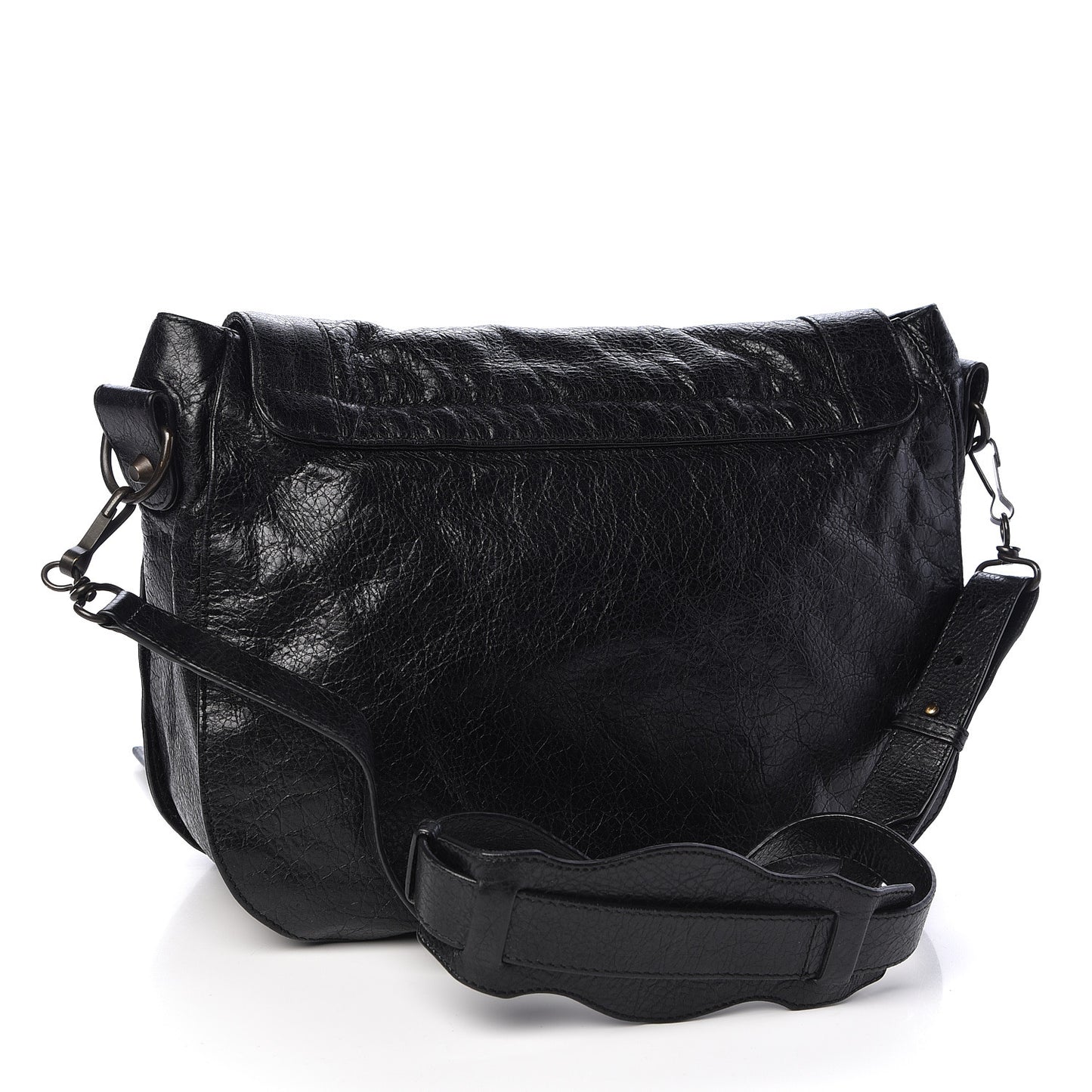 Agneau Classic Hardware Neo Folk Messenger Black