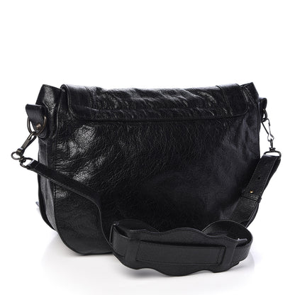 Balenciaga Agneau Classic Hardware Neo Folk Messenger Black 3 of 10