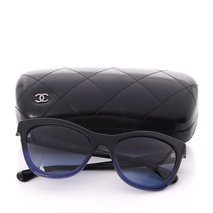 Chanel Acetate CC Cat Eye Summer Sunglasses 5350 Black 9 of 9