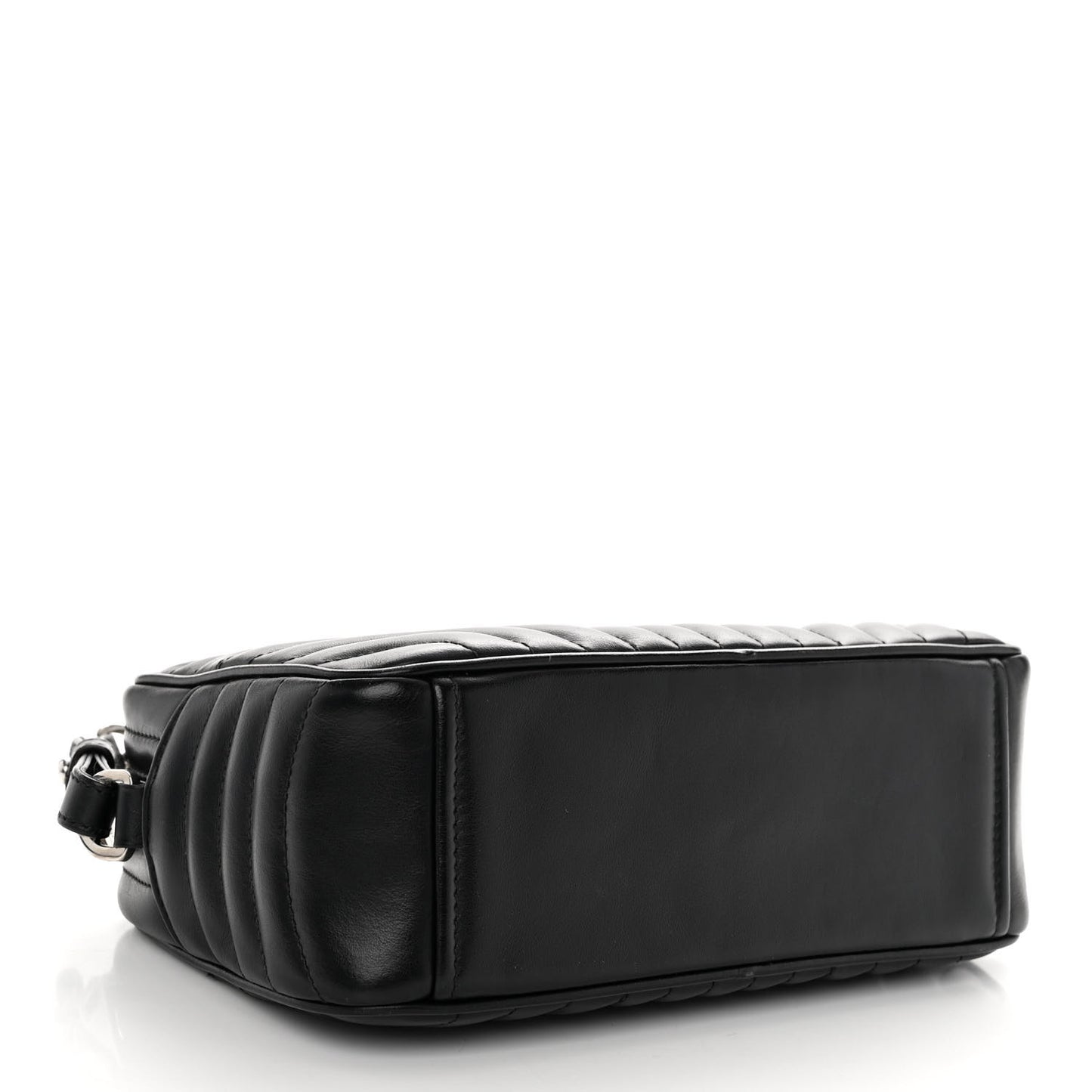 Soft Calfskin Diagramme Camera Bag Black