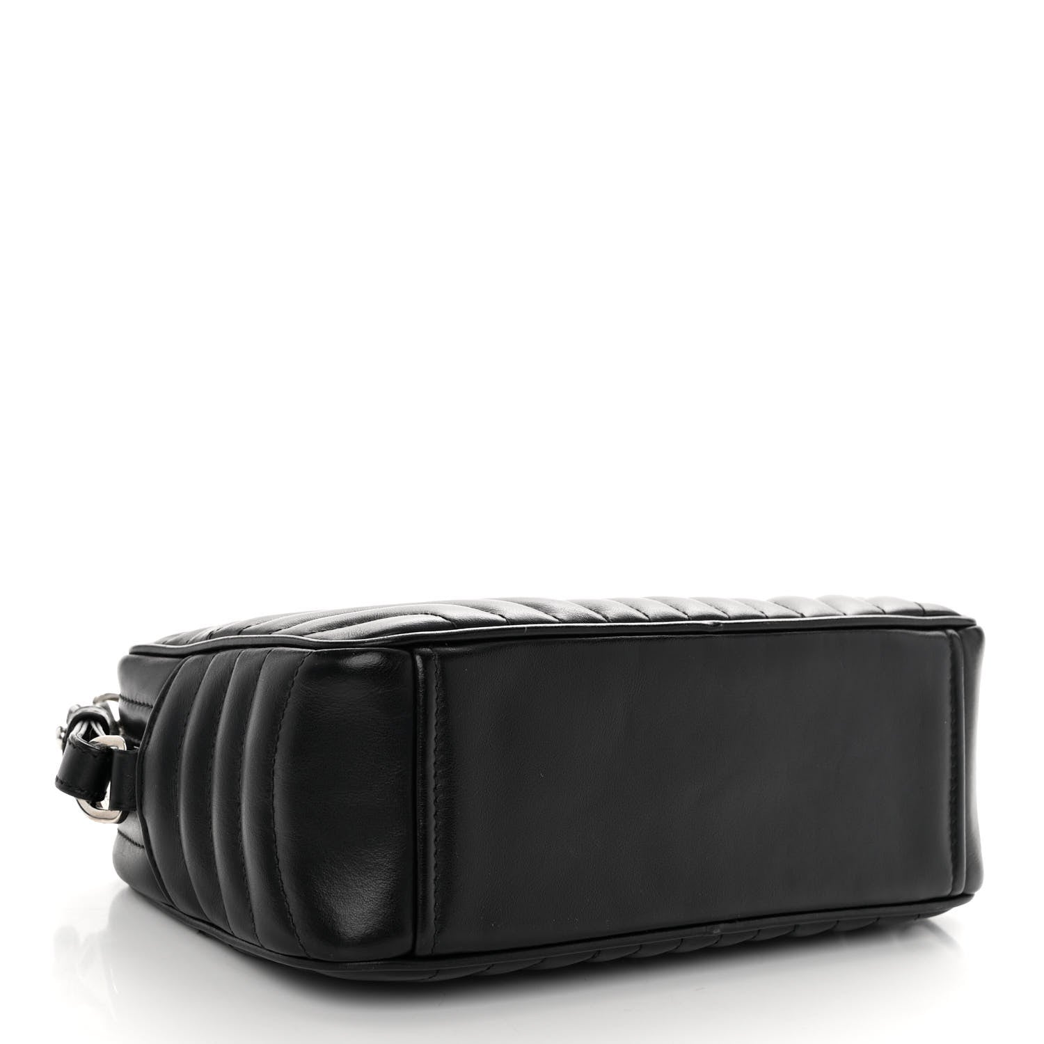 Prada Soft Calfskin Diagramme Camera Bag Black 4 of 10