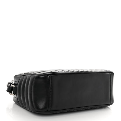 Prada Soft Calfskin Diagramme Camera Bag Black 4 of 10