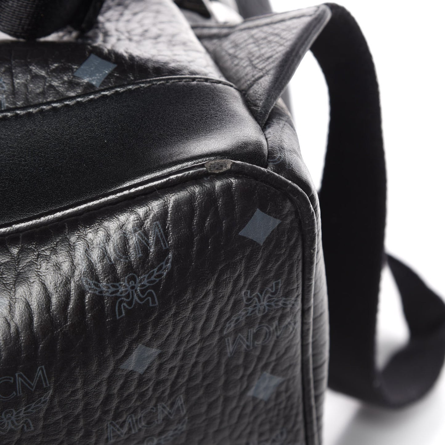 Visetos Medium Side Studs Stark Backpack Black
