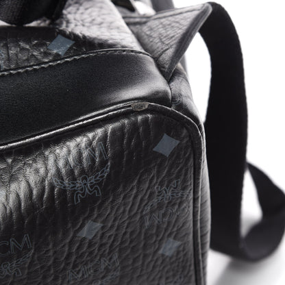 MCM Visetos Medium Side Studs Stark Backpack Black 12 of 12