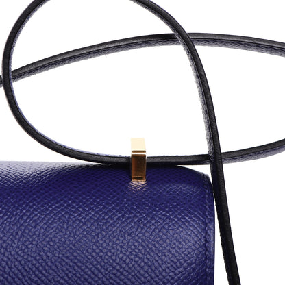 Hermes Epsom Constance 18 Bleu Electrique 13 of 18