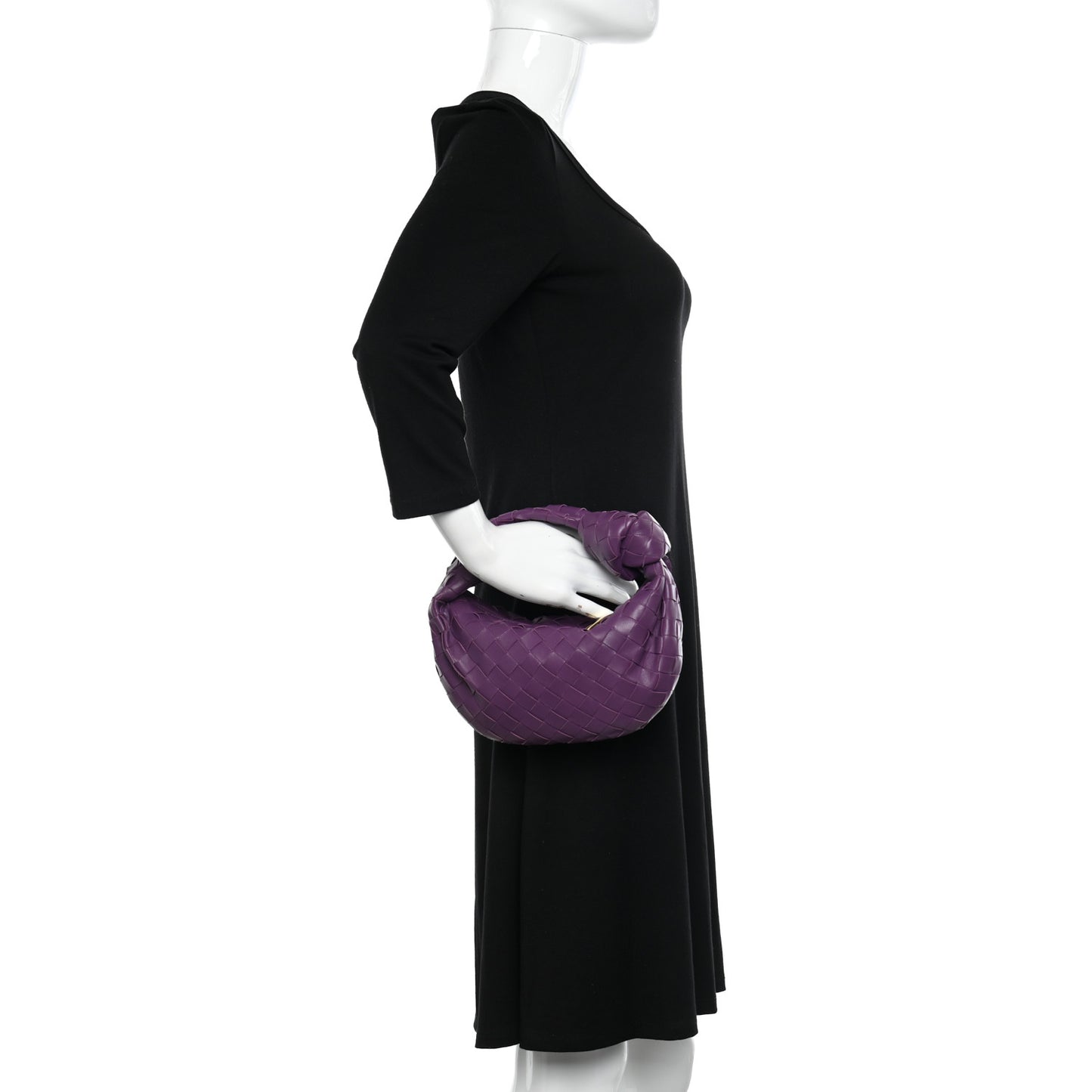 Nappa Intrecciato Mini Jodie Purple
