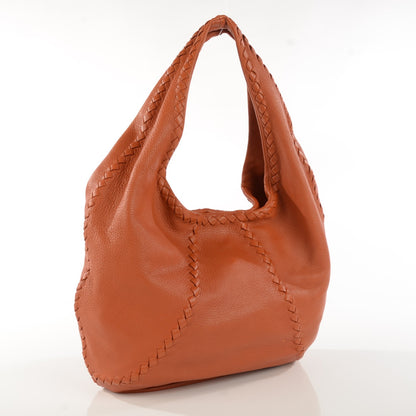 Bottega Veneta Cervo Deerskin Large Hobo Pumpkin 3 of 11