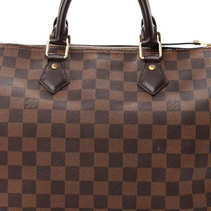 Louis Vuitton Damier Ebene Speedy 30 7 of 13