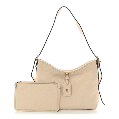 Louis Vuitton Empreinte Carryall PM Cream 3 of 11