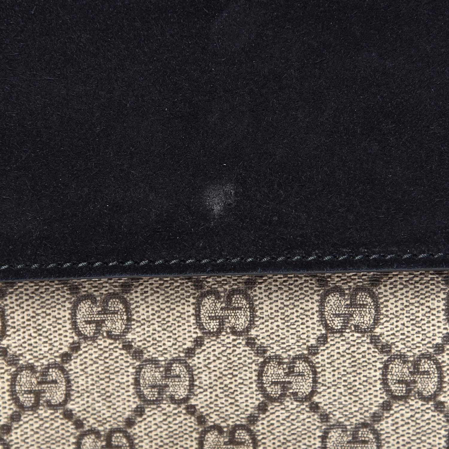 Gucci GG Supreme Monogram Small Dionysus Shoulder Bag Black 12 of 13
