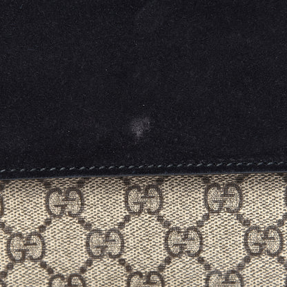 Gucci GG Supreme Monogram Small Dionysus Shoulder Bag Black 12 of 13