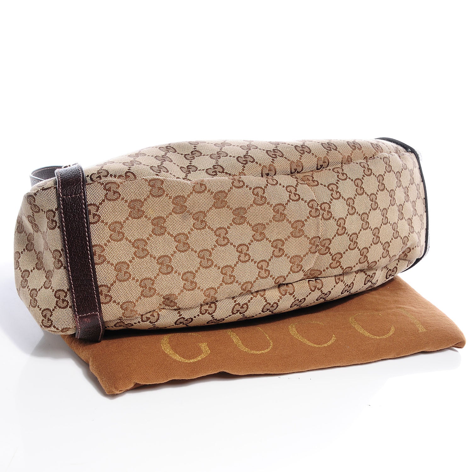 Gucci Monogram Medium Abbey Shoulder Bag Brown 4 of 8