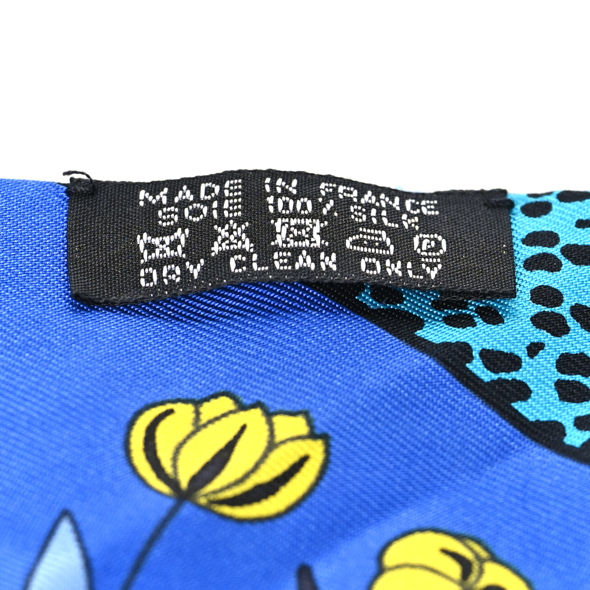 Silk Les Leopards Twilly Bleu Roy Turquoise Ciel