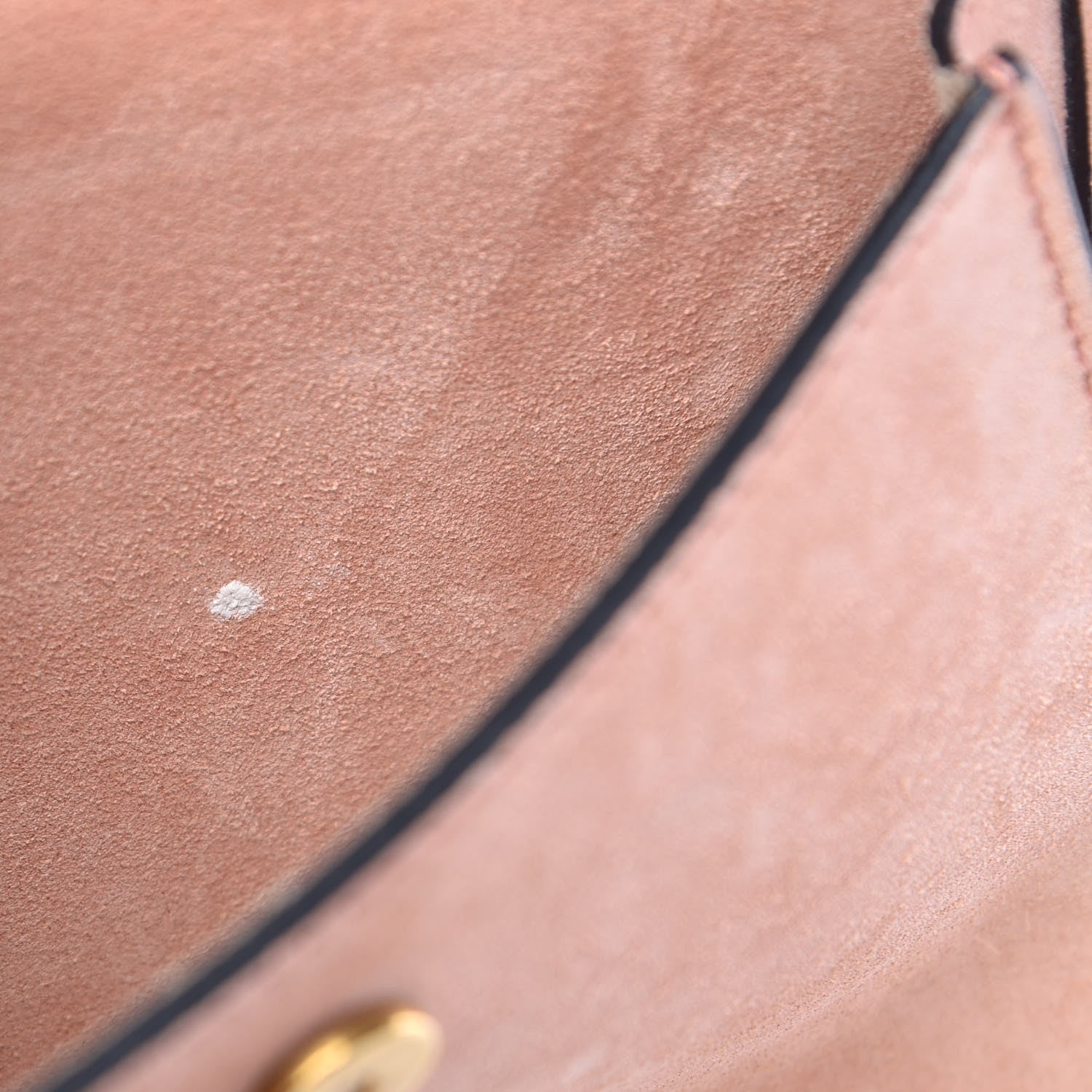 Chloe Suede Braided Small Hudson Shoulder Bag Sheer Pink 8 of 10