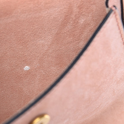 Chloe Suede Braided Small Hudson Shoulder Bag Sheer Pink 8 of 10