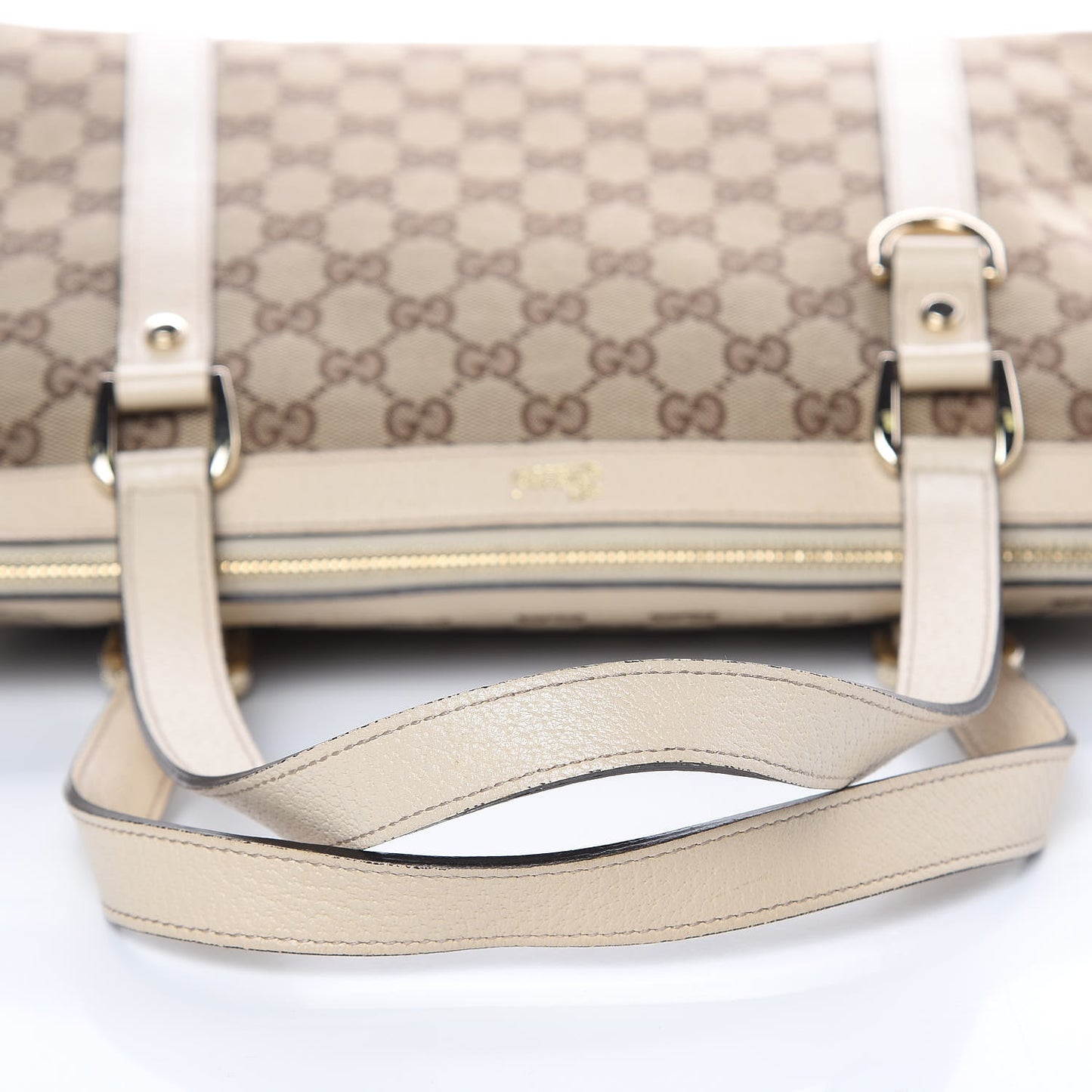 Monogram Abbey Medium Tote Off White