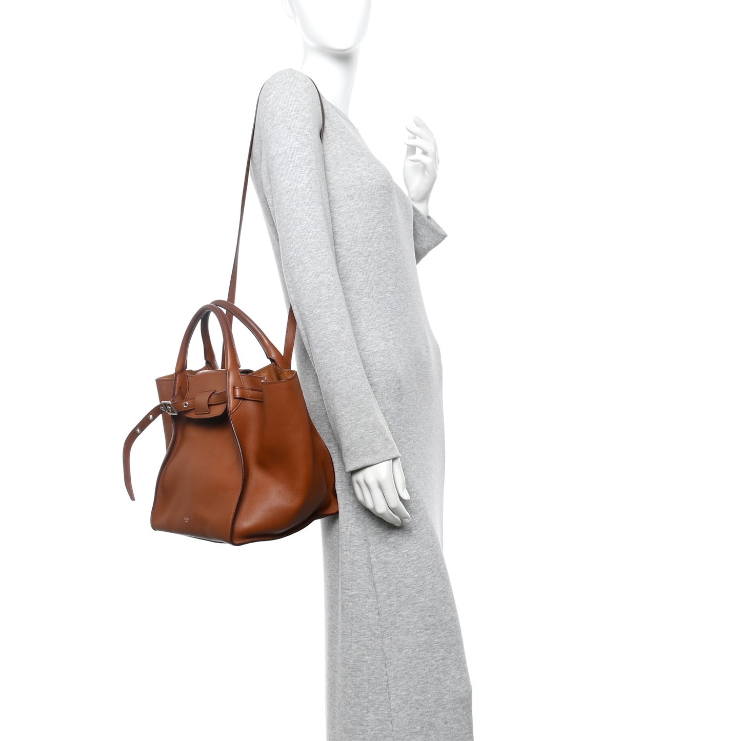 Smooth Calfskin Small Big Bag Tan