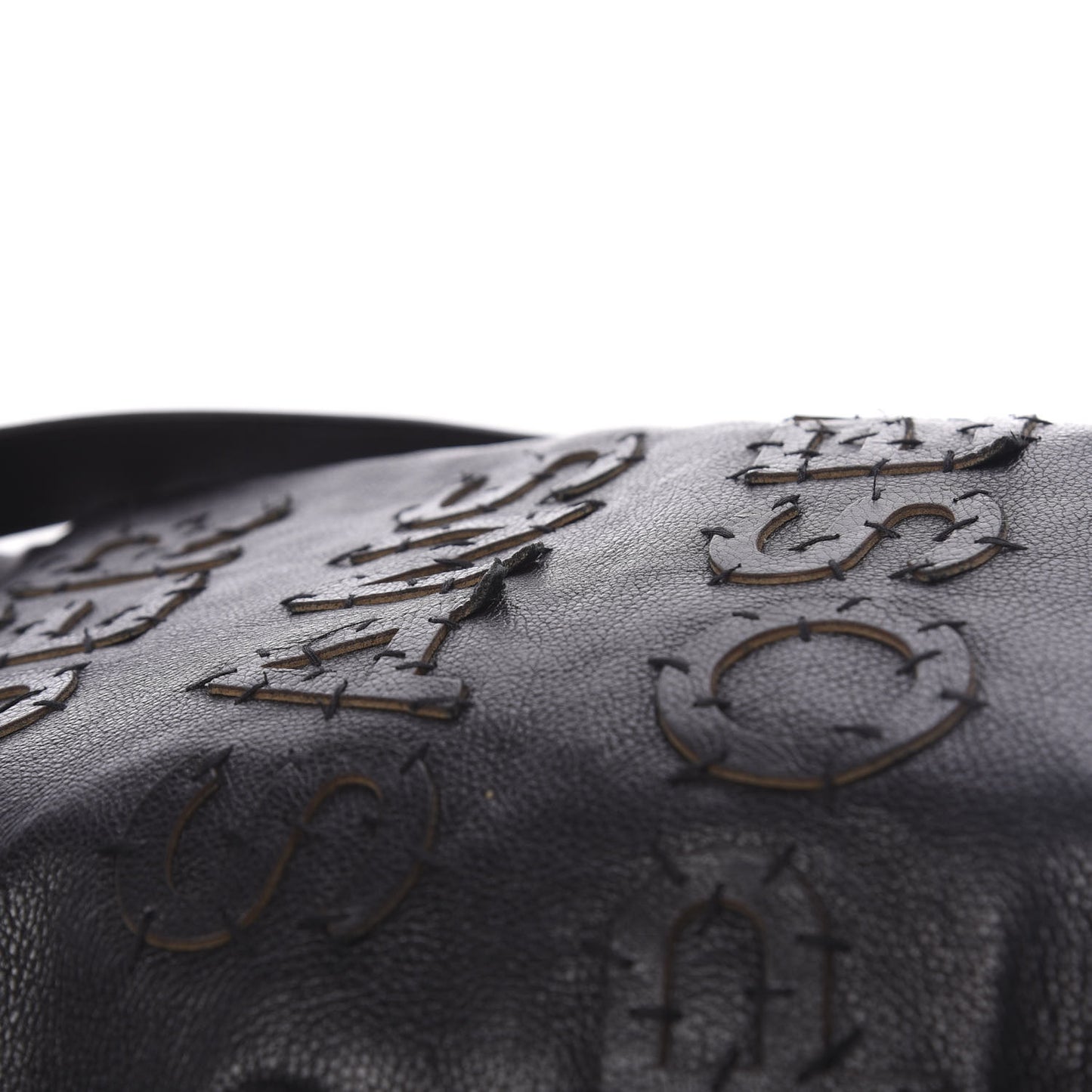 Calfskin Oser Sans Poser Messenger Black