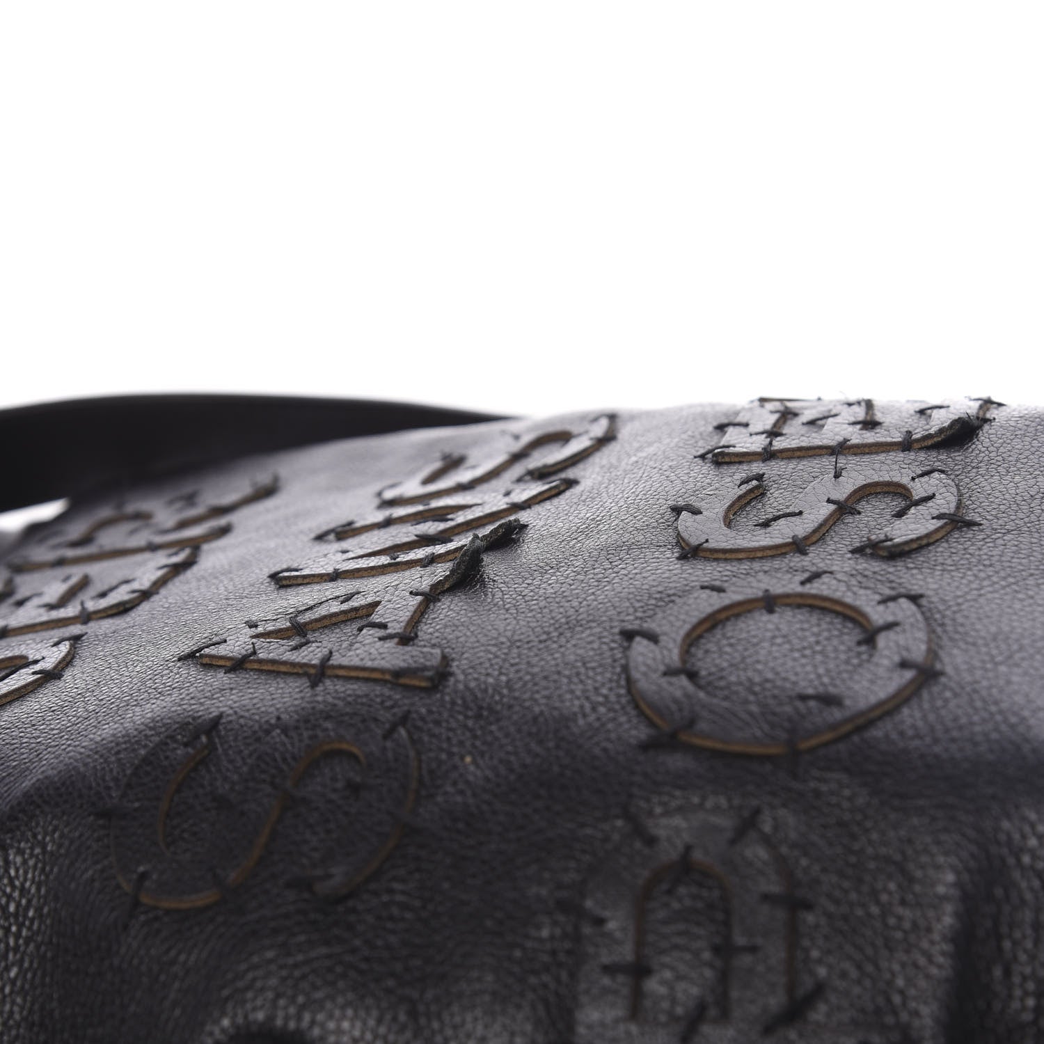 Chanel Calfskin Oser Sans Poser Messenger Black 11 of 13