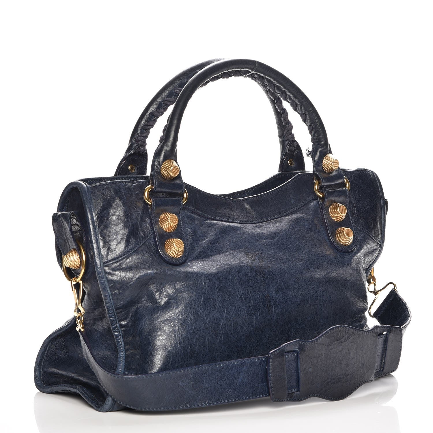 Balenciaga Agneau Giant 21 Gold Hardware City Marine 4 of 9