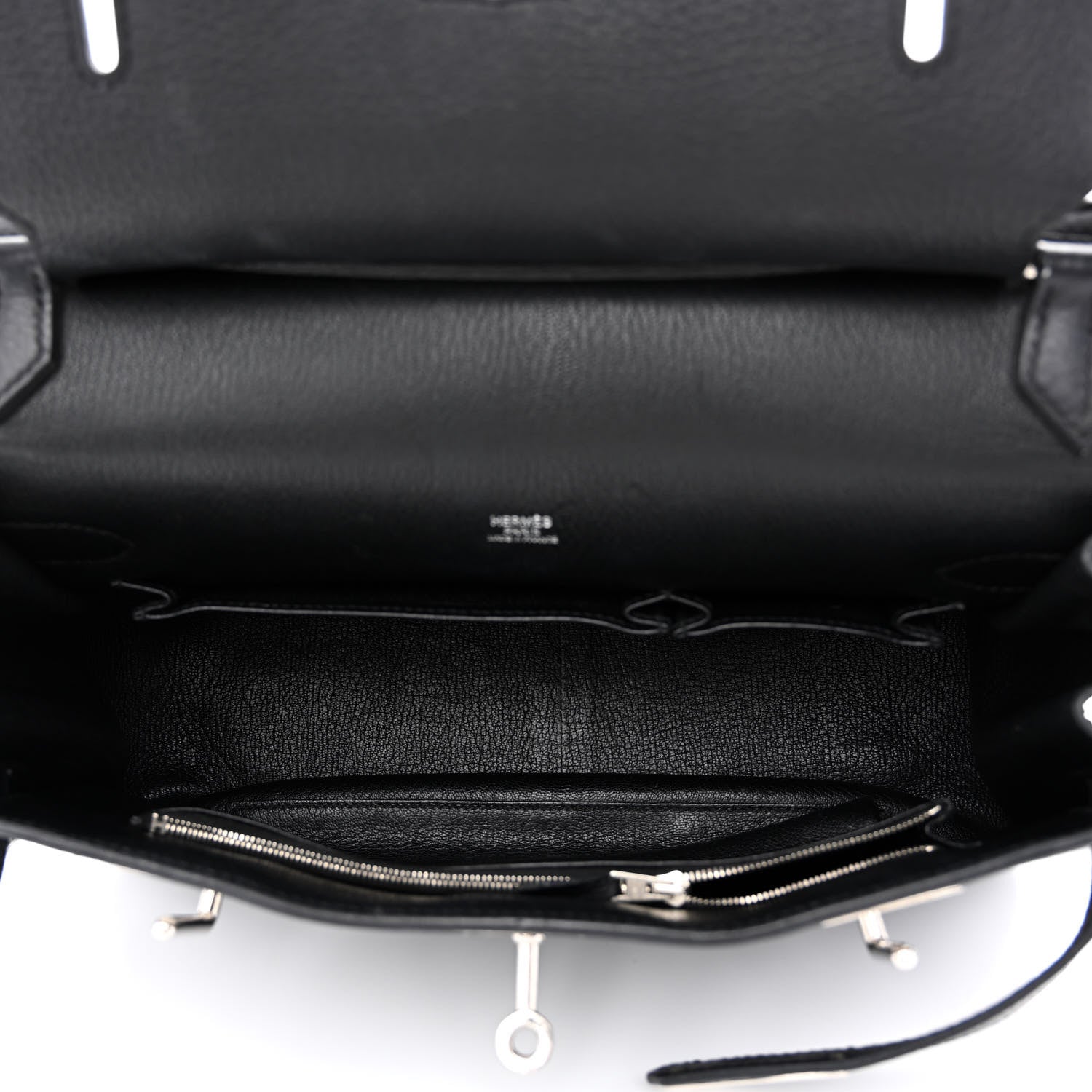 Hermes Taurillon Clemence Jypsiere 31 Black 5 of 11