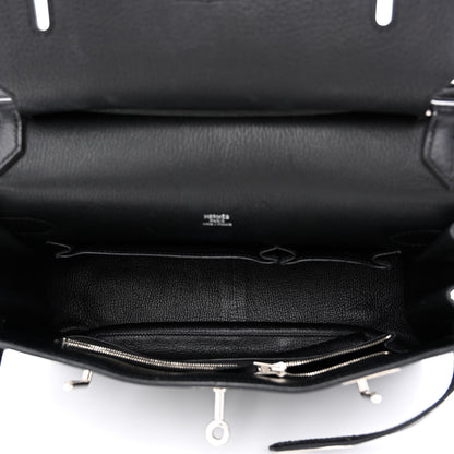 Hermes Taurillon Clemence Jypsiere 31 Black 5 of 11