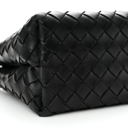 Bottega Veneta Nappa Intrecciato Small Andiamo Shoulder Bag Black 9 of 12