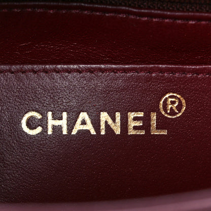 Chanel Lambskin Quilted CC Flap Shoulder Bag Black 6 of 11
