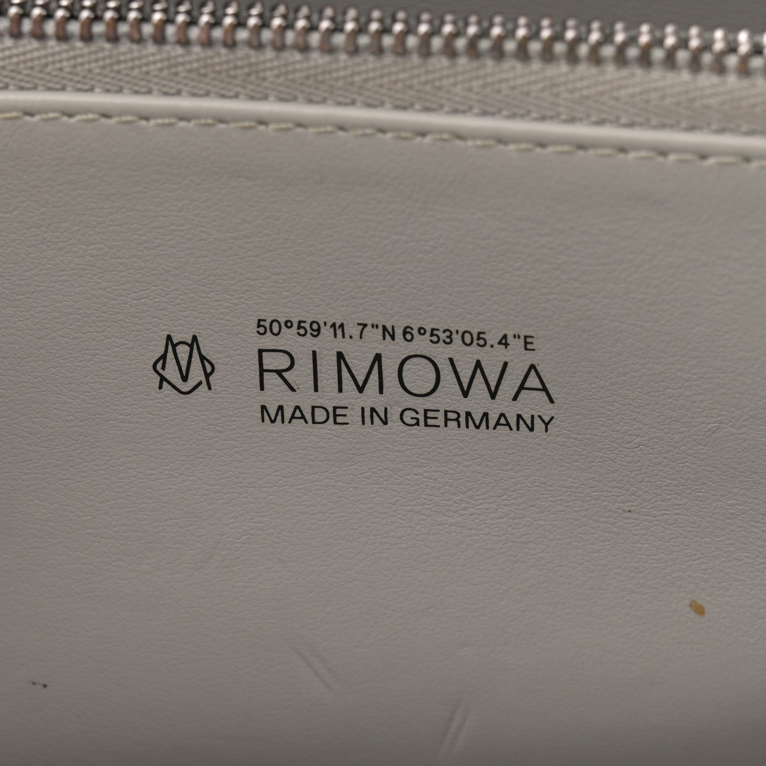 Rimowa Gloss Polycarbonate Personal Cross-Body Bag White Grey 6 of 17