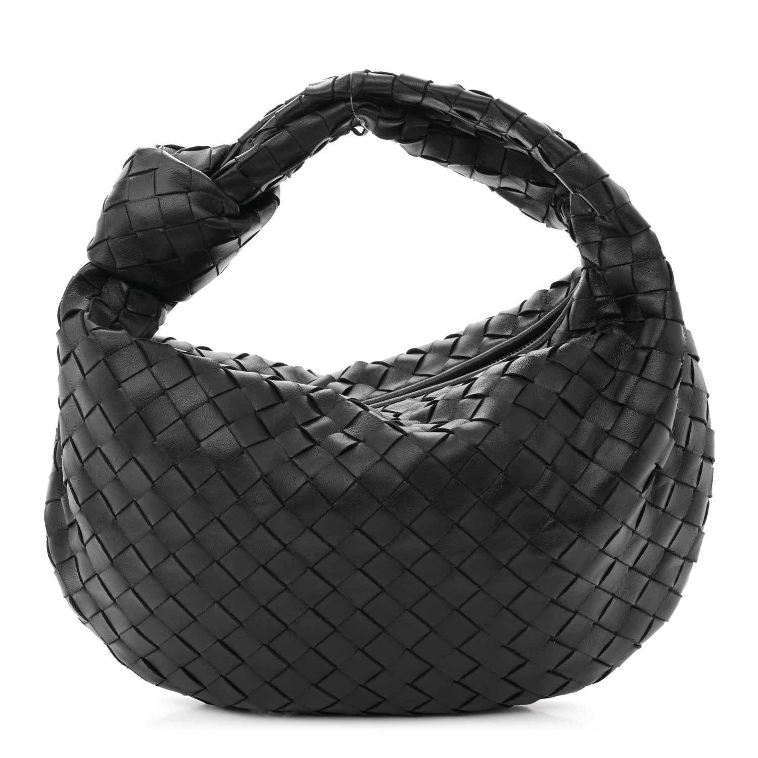 Bottega Veneta Nappa Intrecciato Teen Jodie Hobo Black 1 of 10