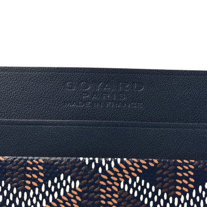 Goyard Goyardine Saint Sulpice Card Holder Navy 6 of 7