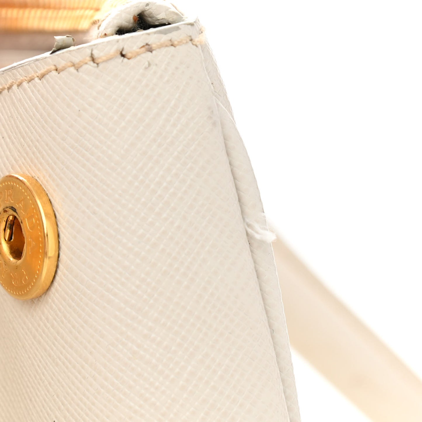 Saffiano Lux Large Galleria Double Zip Tote Talco