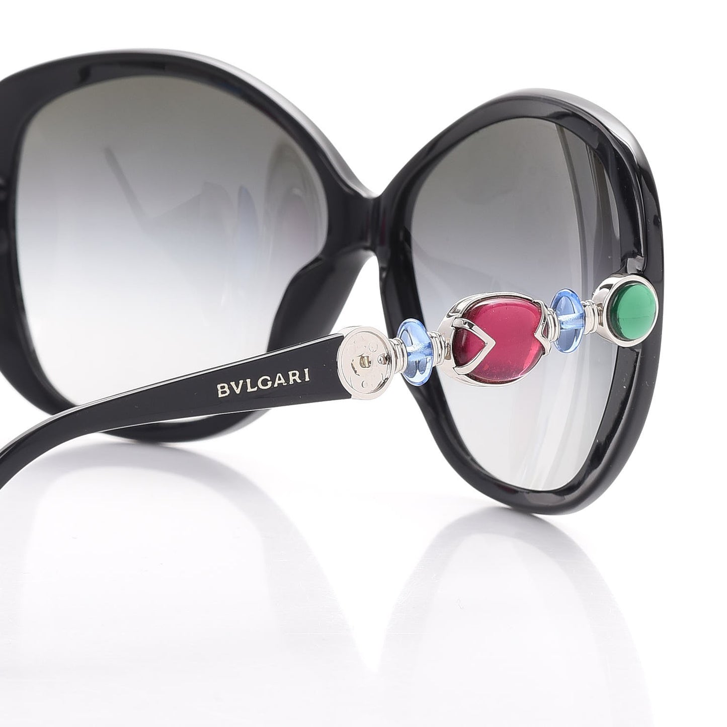 BVLGARI Gem Sunglasses 8080-B Black Multi