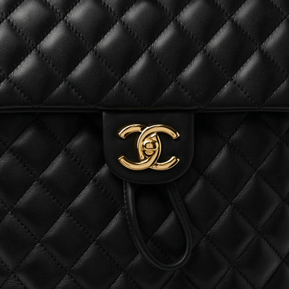 Chanel Quilted Large Urban Spirit Backpack Black 8 of 10