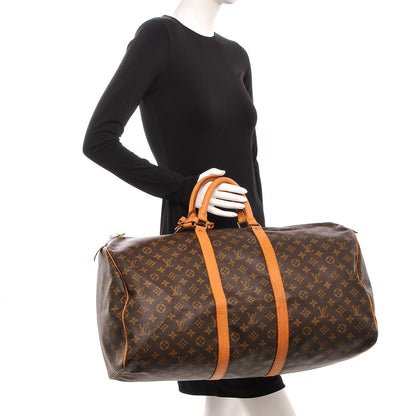 Louis Vuitton Monogram Keepall 55 2 of 8