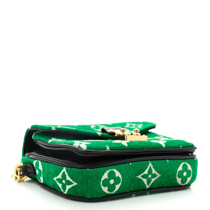 Louis Vuitton Monogram Jacquard Velvet Micro Metis Green 4 of 10
