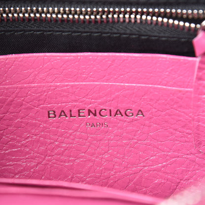 Balenciaga Agneau Arena Classic Silver Hardware XS Reporter Crossbody Rose Flamingo 8 of 9