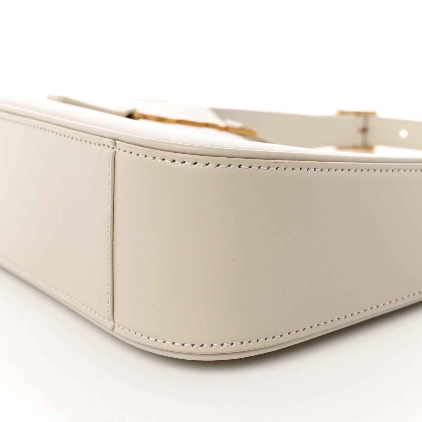 Smooth Calfskin Le 5 A 7 Hobo Blanc Vintage