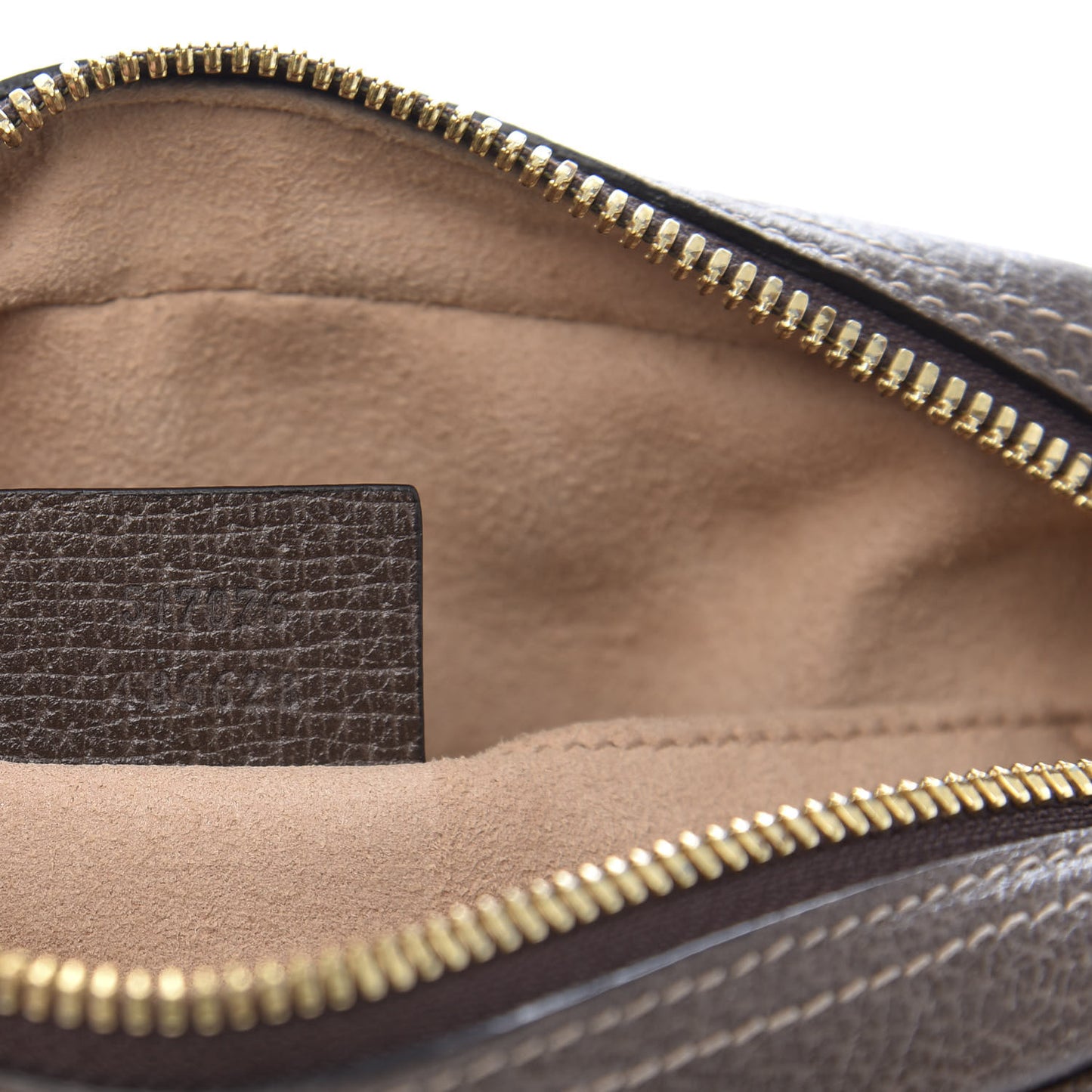 GG Supreme Monogram Web Small Ophidia Belt Bag 85 34 Dark Brown