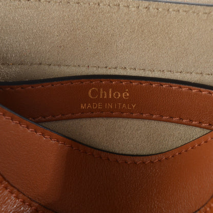 Chloe Calfskin Small Hudson Fringe Shoulder Bag Caramel 5 of 7