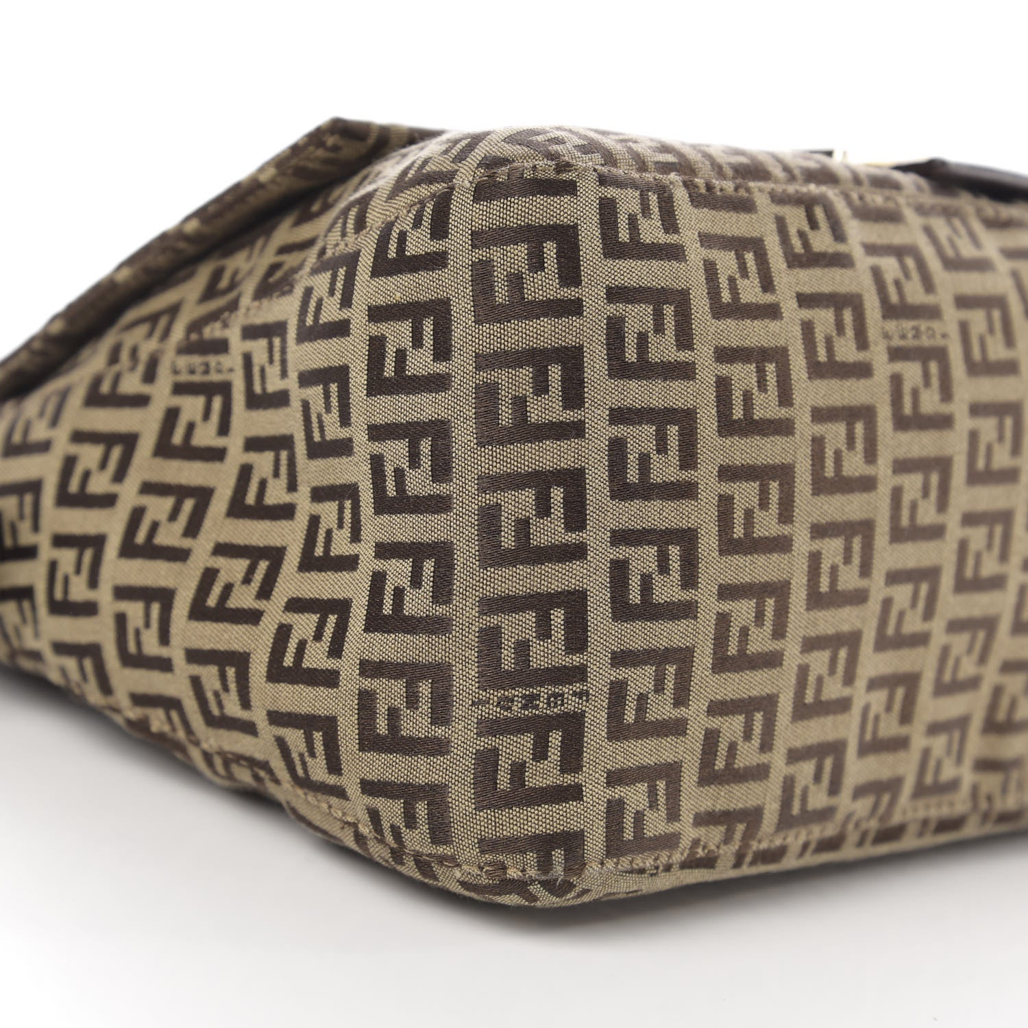 Fendi Zucchino Vitello Mama Baguette Mogano Panna Bruciato 7 of 9