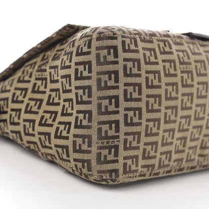 Fendi Zucchino Vitello Mama Baguette Mogano Panna Bruciato 7 of 9