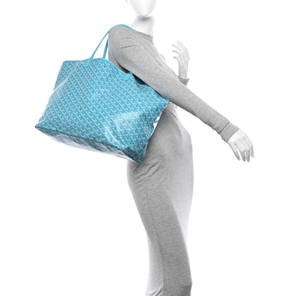 Goyard Goyardine Saint Louis GM Balise Beach Towel Set Turquoise 2 of 11
