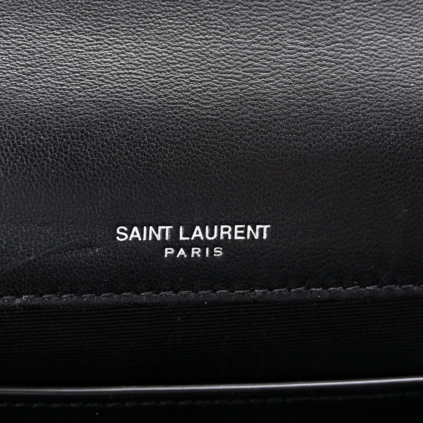 Lambskin Quilted Kate Clutch Black