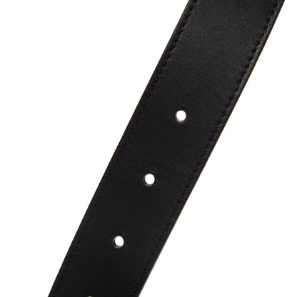 Gucci Calfskin Double G 30mm Belt 85 34 Black 4 of 5