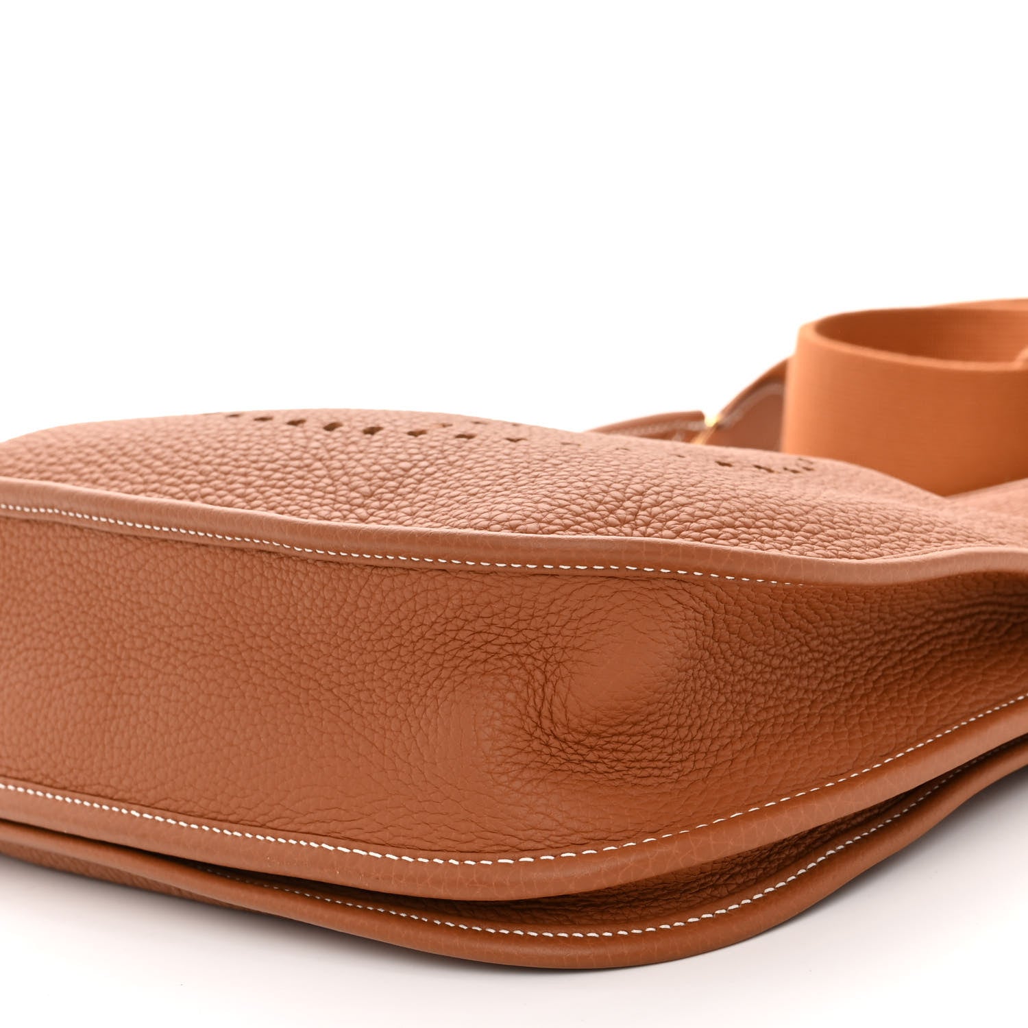 Hermes Taurillon Clemence Evelyne III PM Gold 9 of 10