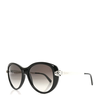 Cartier Panthere Wild De Cartier Sunglasses CT0060S Black 1 of 7