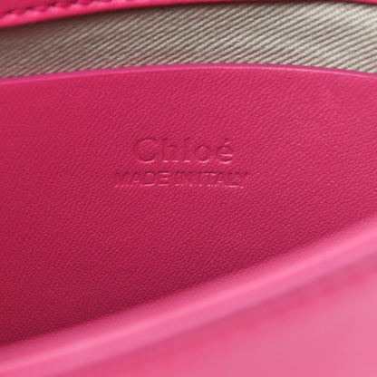 Chloe Lambskin Small Faye Top Handle Bag Hot Pink 6 of 8
