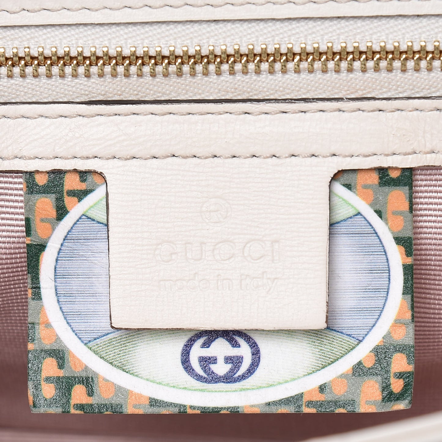 Vitello Palmellato Lux Crystal Medium Rajah Shoulder Bag Mystic White Multicolor